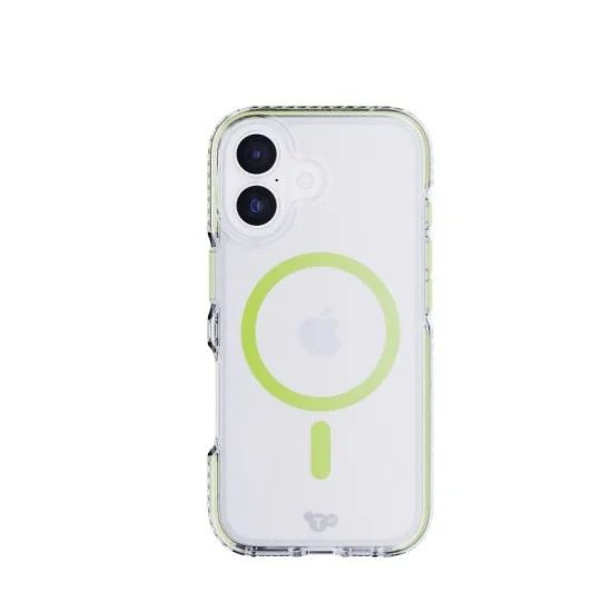 Tech21 Apple Iphone 17 Evocrystal W/Magsafe-Clear/Glow Green
